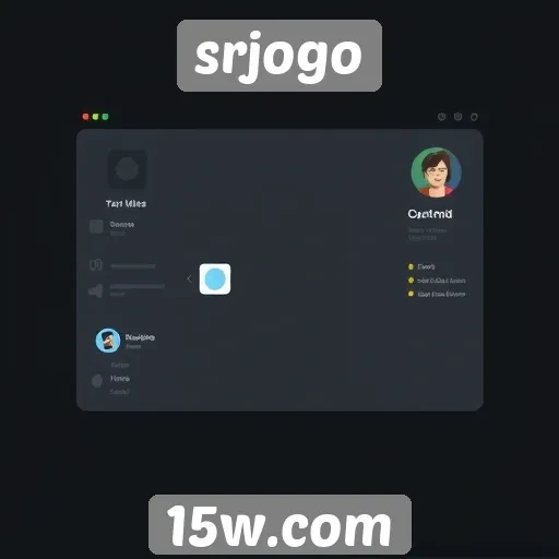 Evolução da interface do srjogo ao longo do tempo